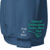 Everyday Magic Mushroom Hoodie – Personalized Embroidered Sweatshirt, Couples or Family Gift