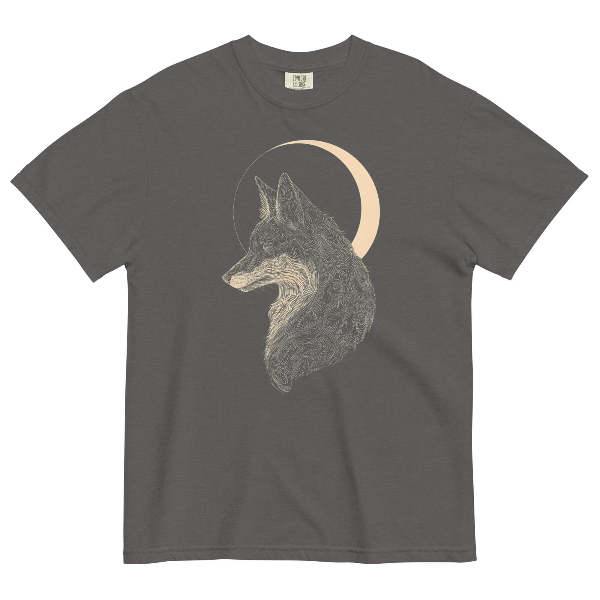 Celestial Fox & Crescent Moon T-Shirt