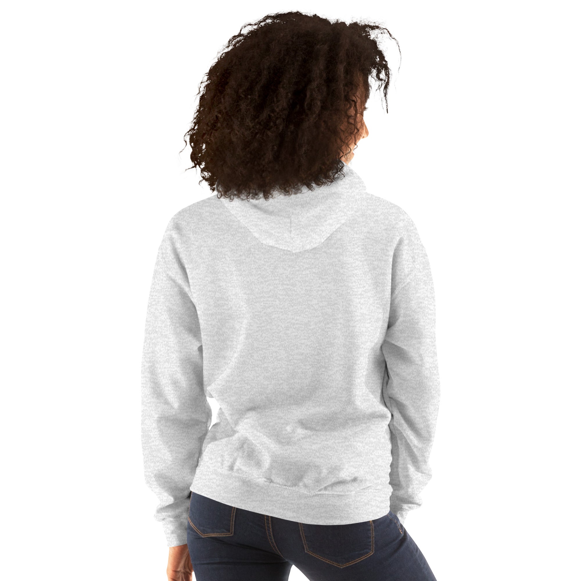 Ghost & Black Cat Hoodie – Graphic Printed Sweatshirt, Halloween Gift