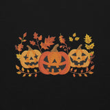 Jack-O-Lanterns & Fall Autumn Leaves Regular Unisex Hoodie