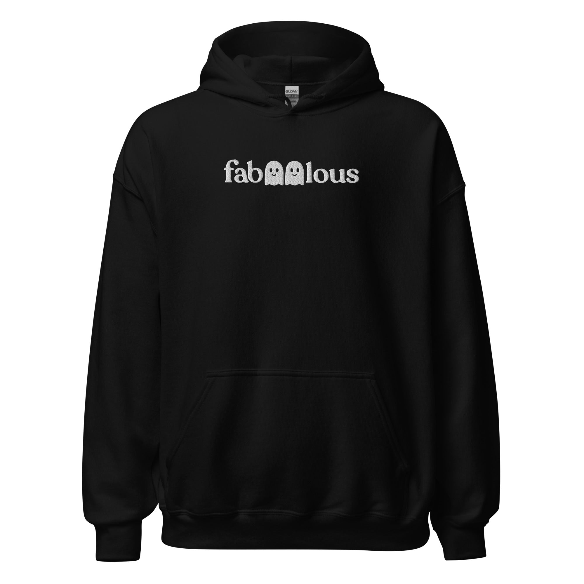 FaBOOlous Ghosts Hoodie - Halloween Personalized Embroidered Hoodie, Spooky Gift