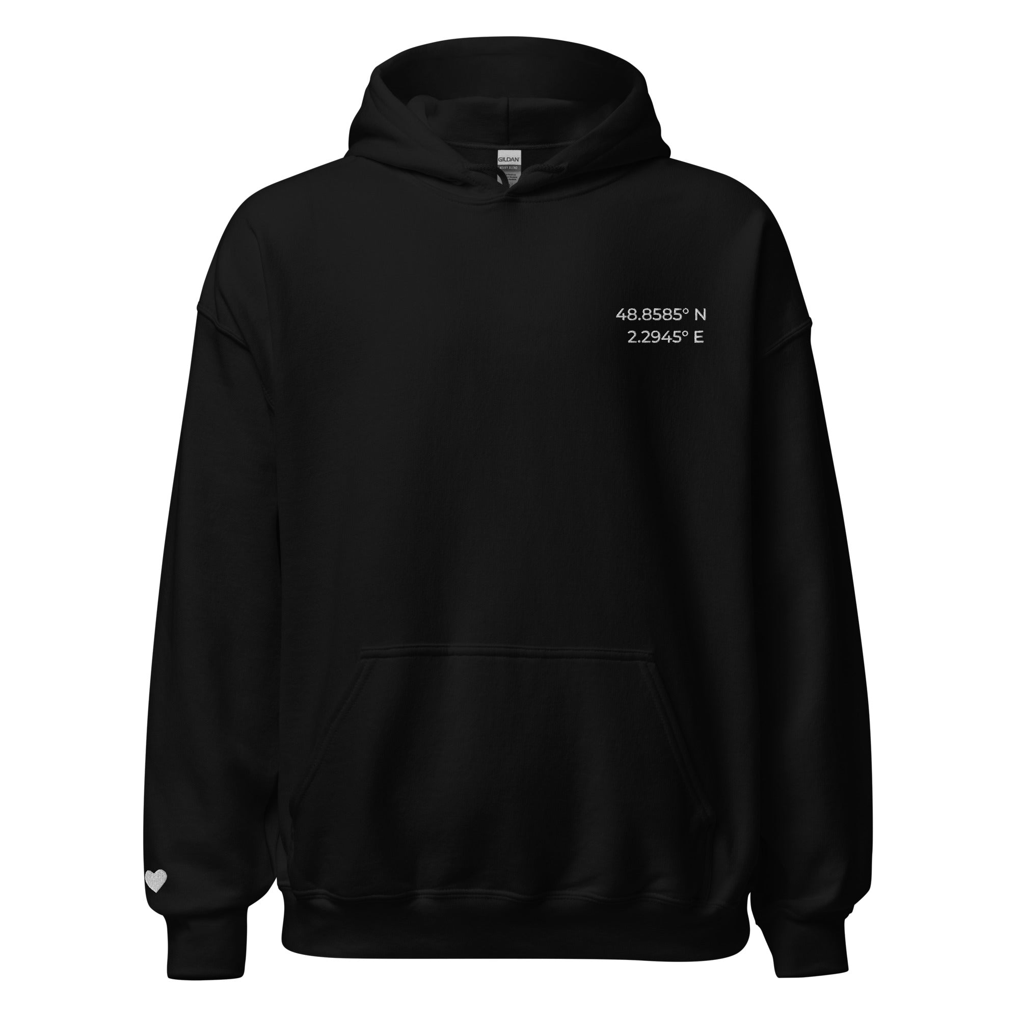 Coordinates Unisex Hoodie