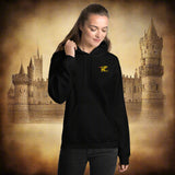 Dragon Hoodie – Personalized Embroidered Hoodie, Medieval Fantasy Gift for Him or Her