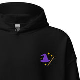 Witch Hat Hoodie – Personalized Embroidered Hoodie, Halloween or Fantasy Gift