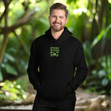 Spooky Season Pumpkin & Bat Hoodie – Personalized Embroidered Hoodie, Halloween Fall Gift