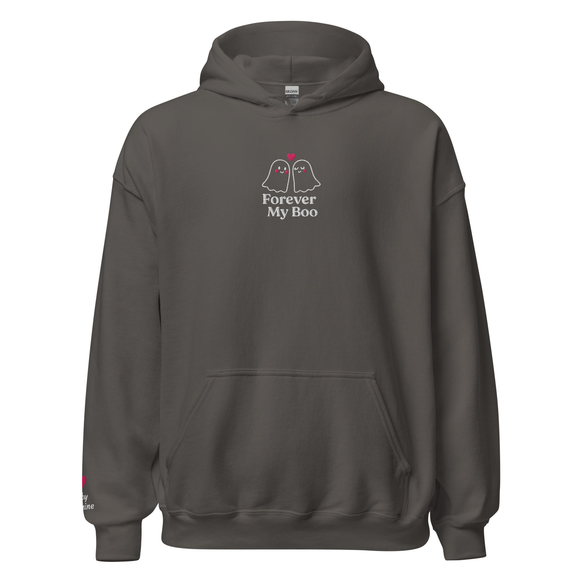 Forever My Boo Hoodie – Personalized Embroidered Hoodie, Halloween Couples Gift