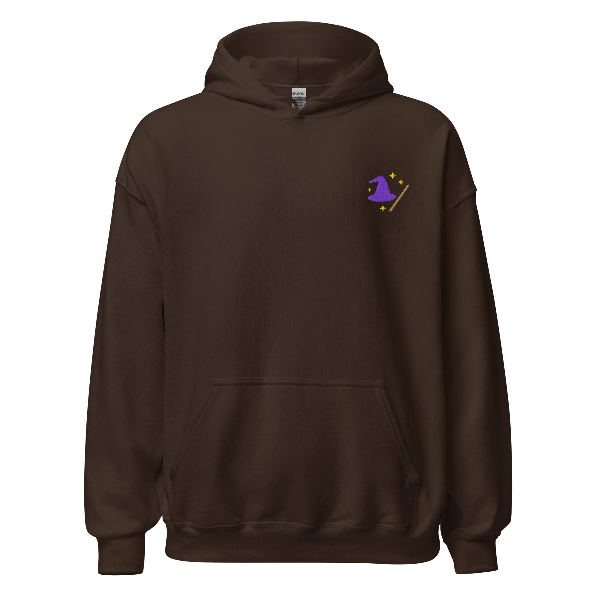 Witch Hat Hoodie – Personalized Embroidered Hoodie, Halloween or Fantasy Gift