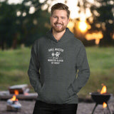 Grill Master Monster Slayer Hoodie – Personalized Embroidered Hoodie, Halloween Dad Gift