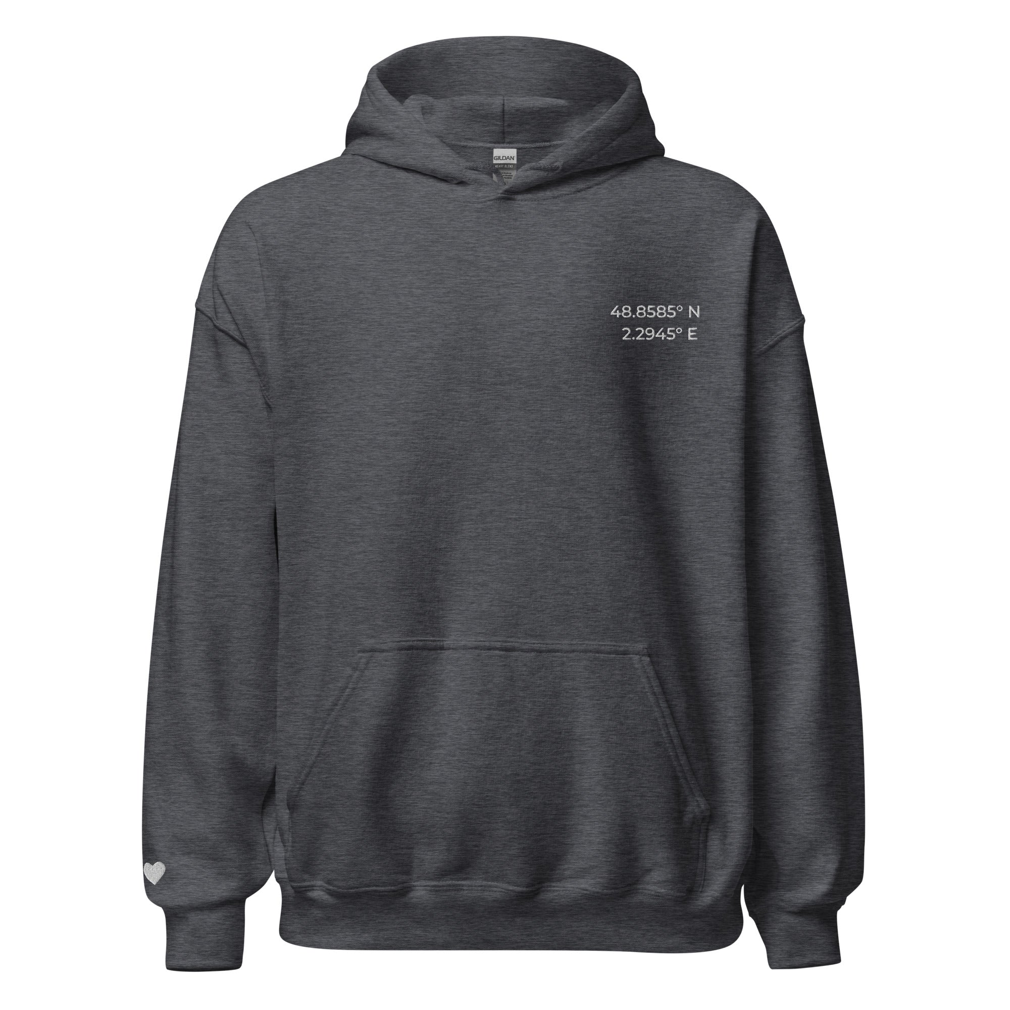Coordinates Unisex Hoodie