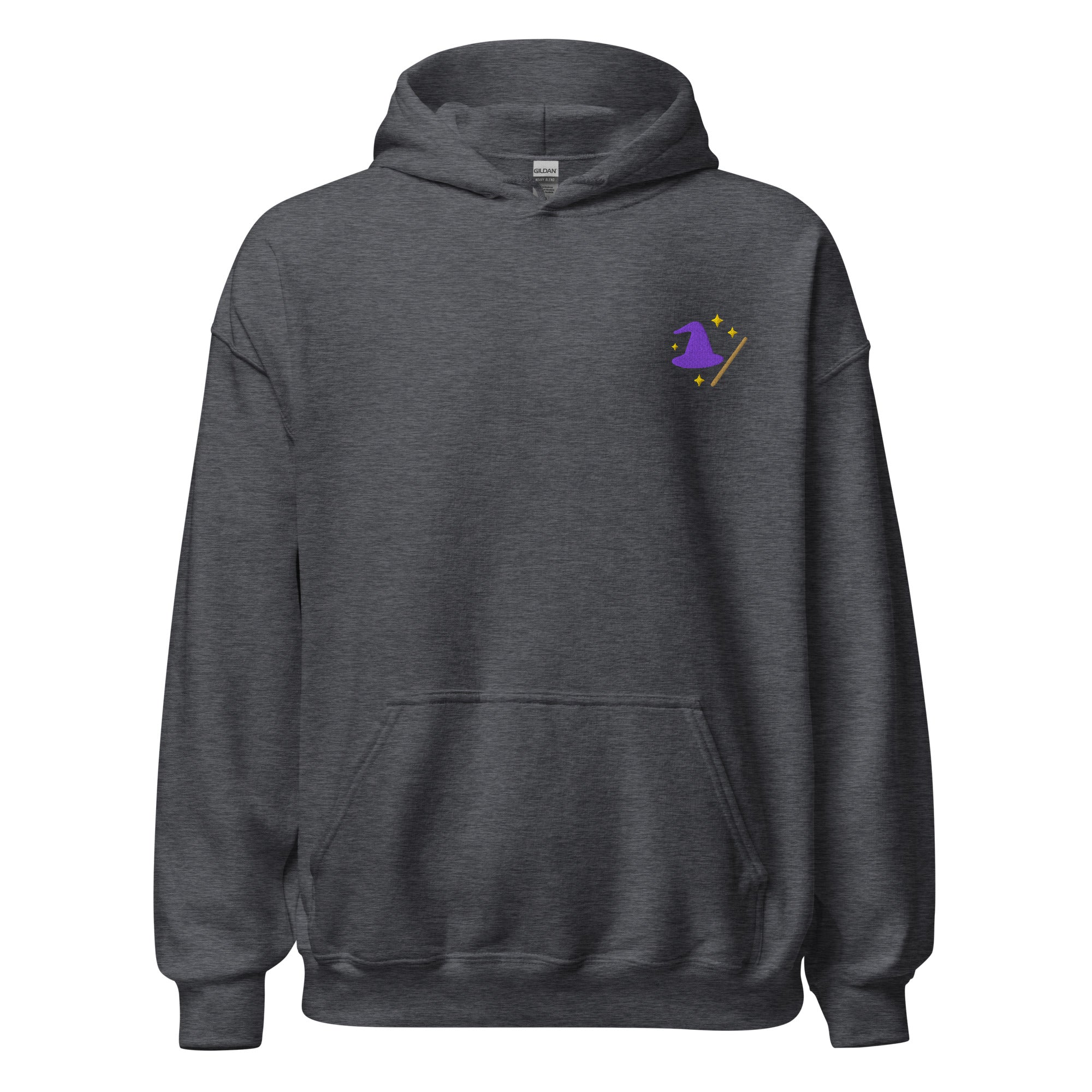 Witch Hat Hoodie – Personalized Embroidered Hoodie, Halloween or Fantasy Gift
