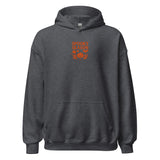 Spooky Season Pumpkin & Bat Hoodie – Personalized Embroidered Hoodie, Halloween Fall Gift