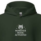 Momster Mode Hoodie - Halloween Personalized Embroidered Hoodie, Mother Gift