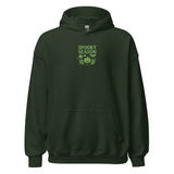 Spooky Season Pumpkin & Bat Hoodie – Personalized Embroidered Hoodie, Halloween Fall Gift