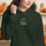 Forever My Boo Hoodie – Personalized Embroidered Hoodie, Halloween Couples Gift