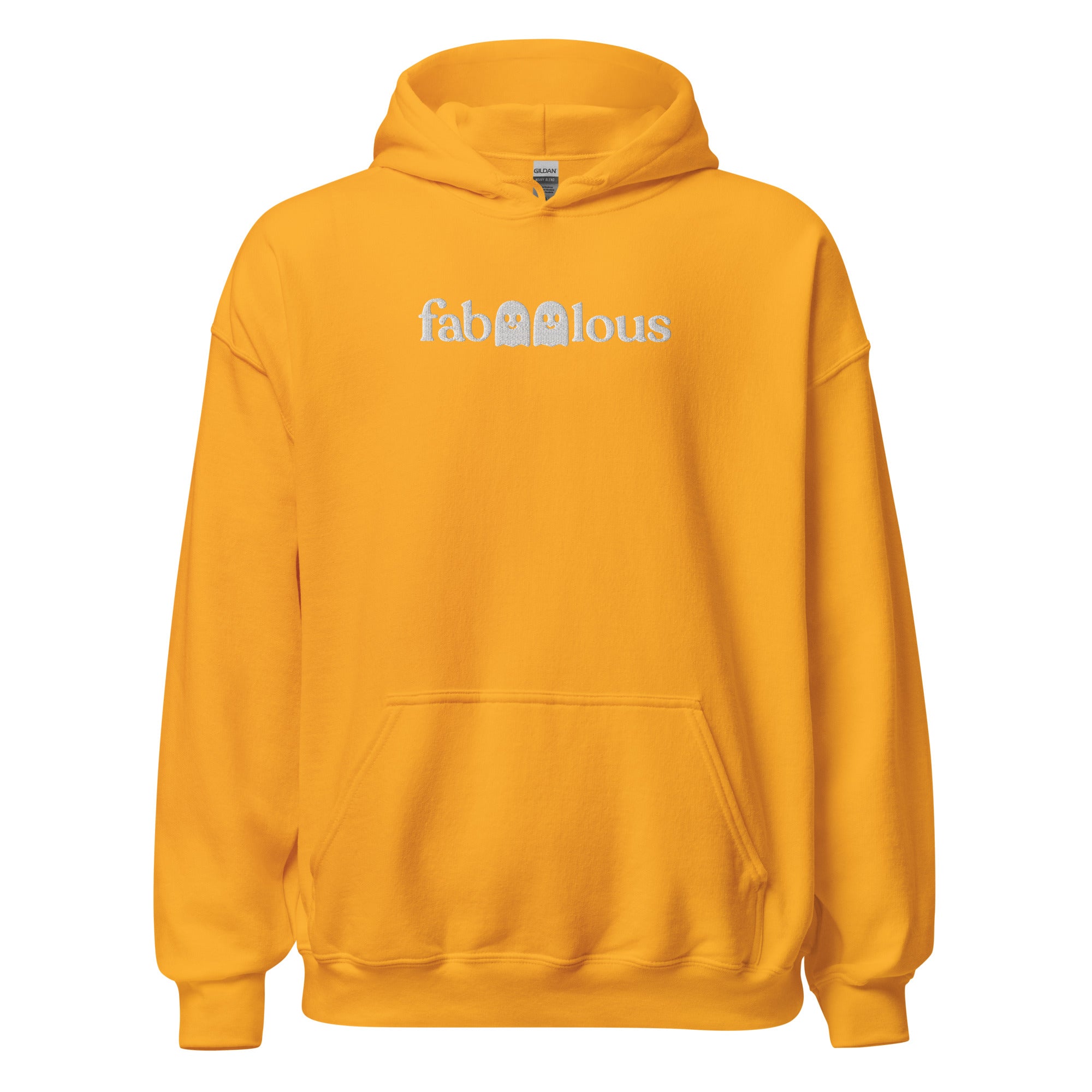 FaBOOlous Ghosts Hoodie - Halloween Personalized Embroidered Hoodie, Spooky Gift