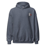Ghost Sipping Soda Halloween Embroidered Unisex Hoodie