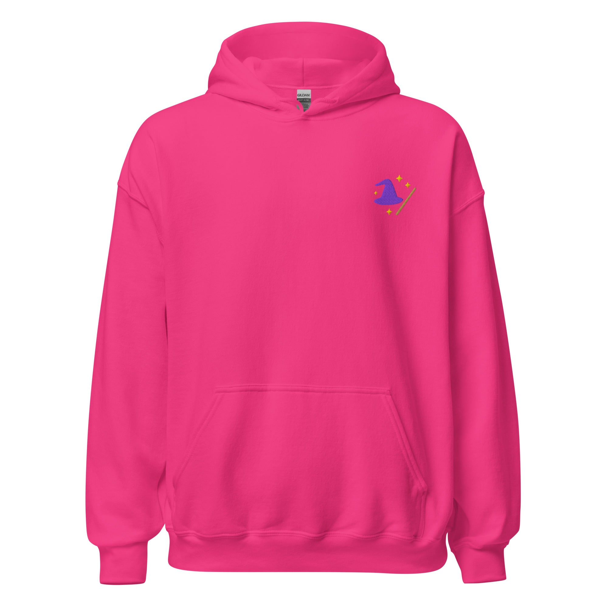 Witch Hat Hoodie – Personalized Embroidered Hoodie, Halloween or Fantasy Gift