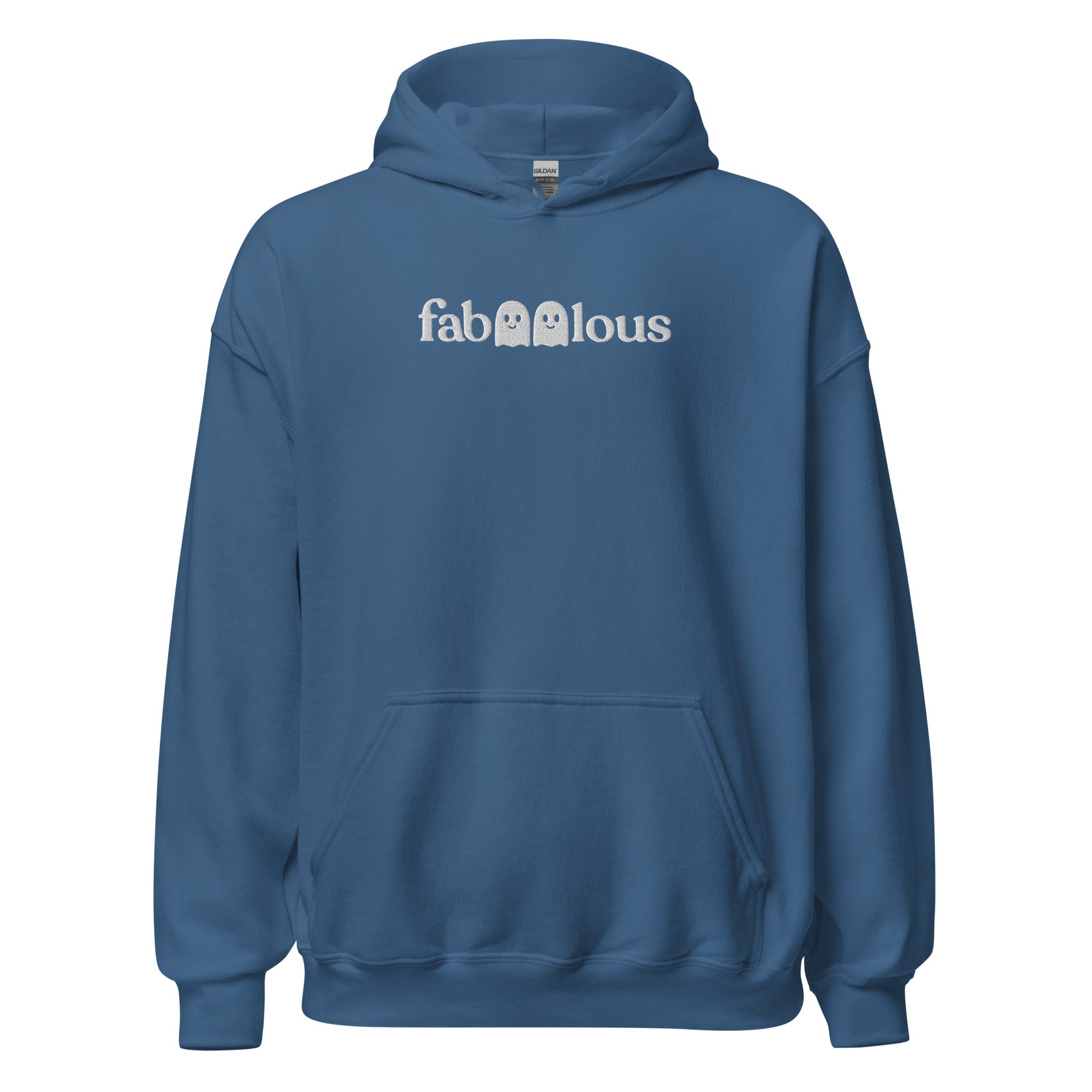 FaBOOlous Ghosts Hoodie - Halloween Personalized Embroidered Hoodie, Spooky Gift