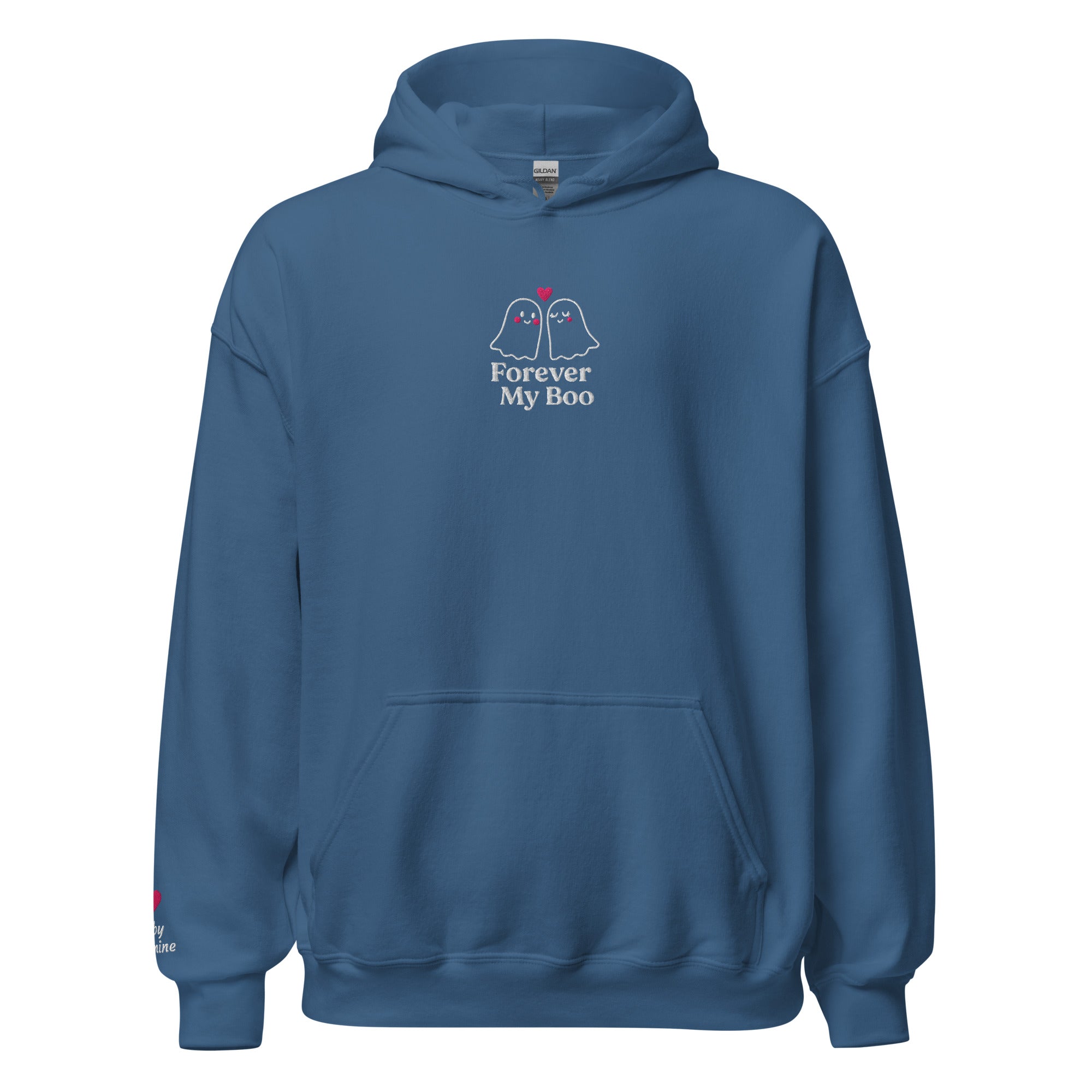 Forever My Boo Hoodie – Personalized Embroidered Hoodie, Halloween Couples Gift