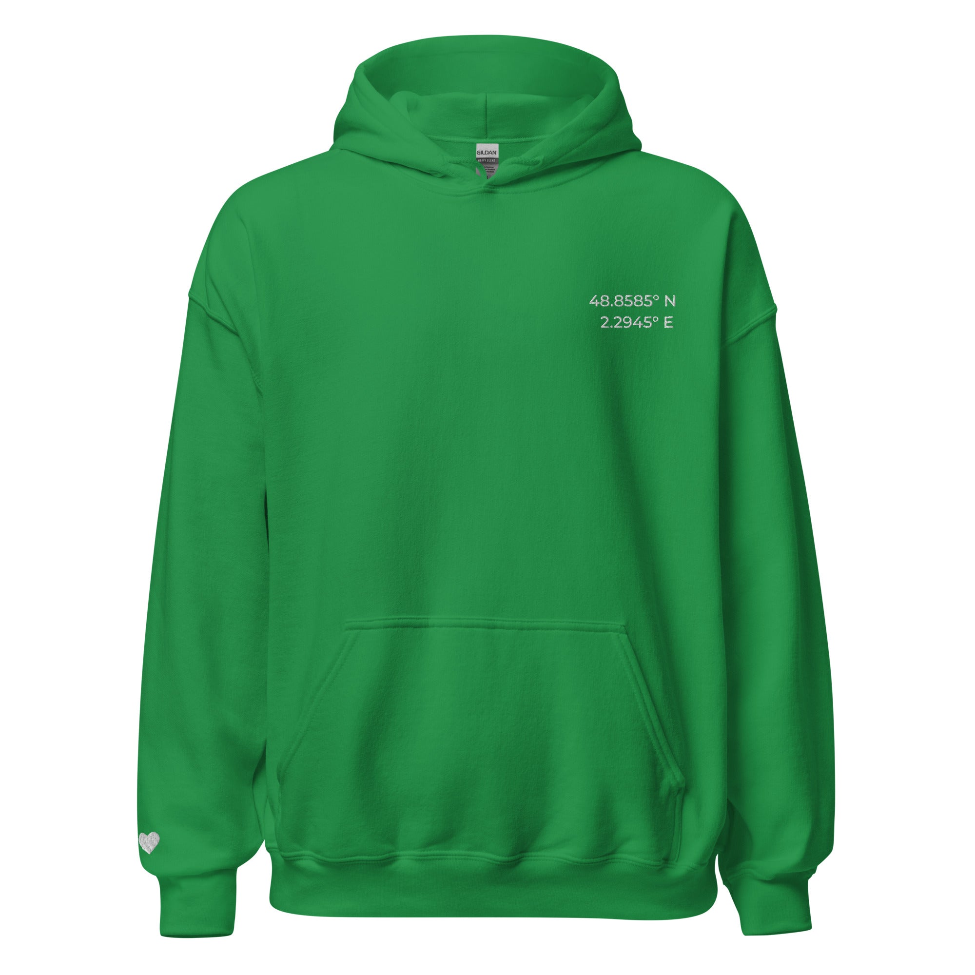 Coordinates Unisex Hoodie