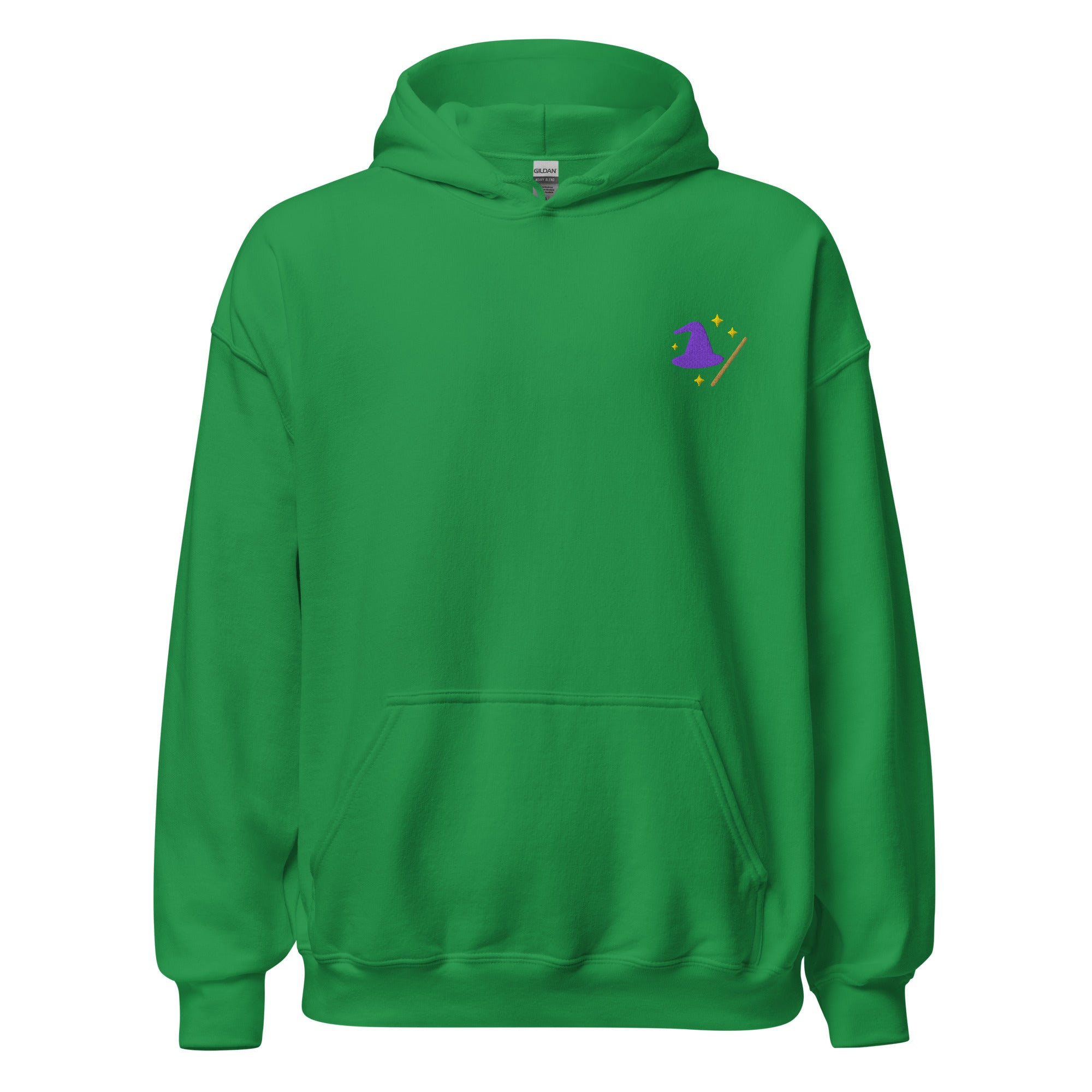 Witch Hat Hoodie – Personalized Embroidered Hoodie, Halloween or Fantasy Gift