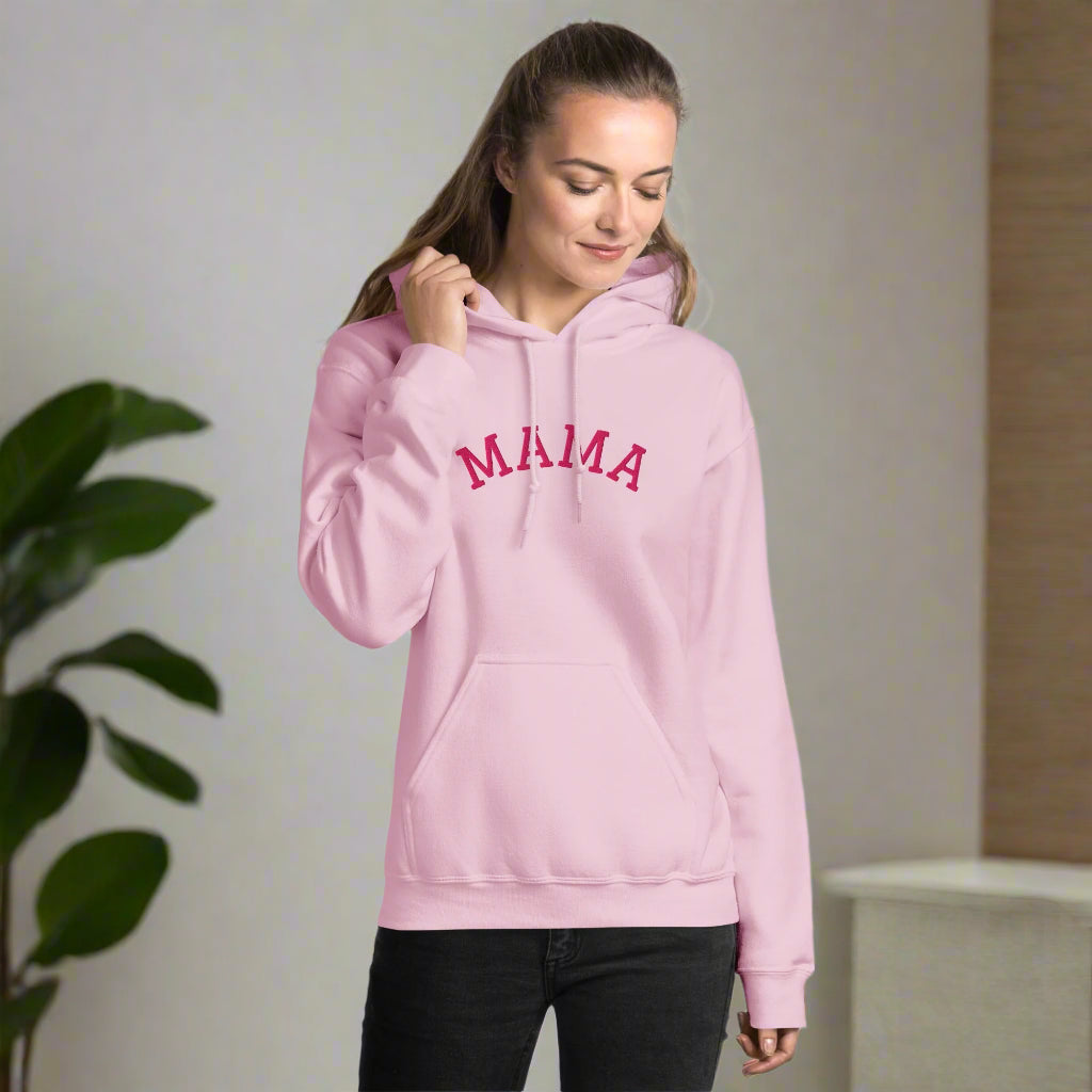 Mama Hoodie – Personalized Embroidered Hoodie, Mother’s Day or Mom Gift