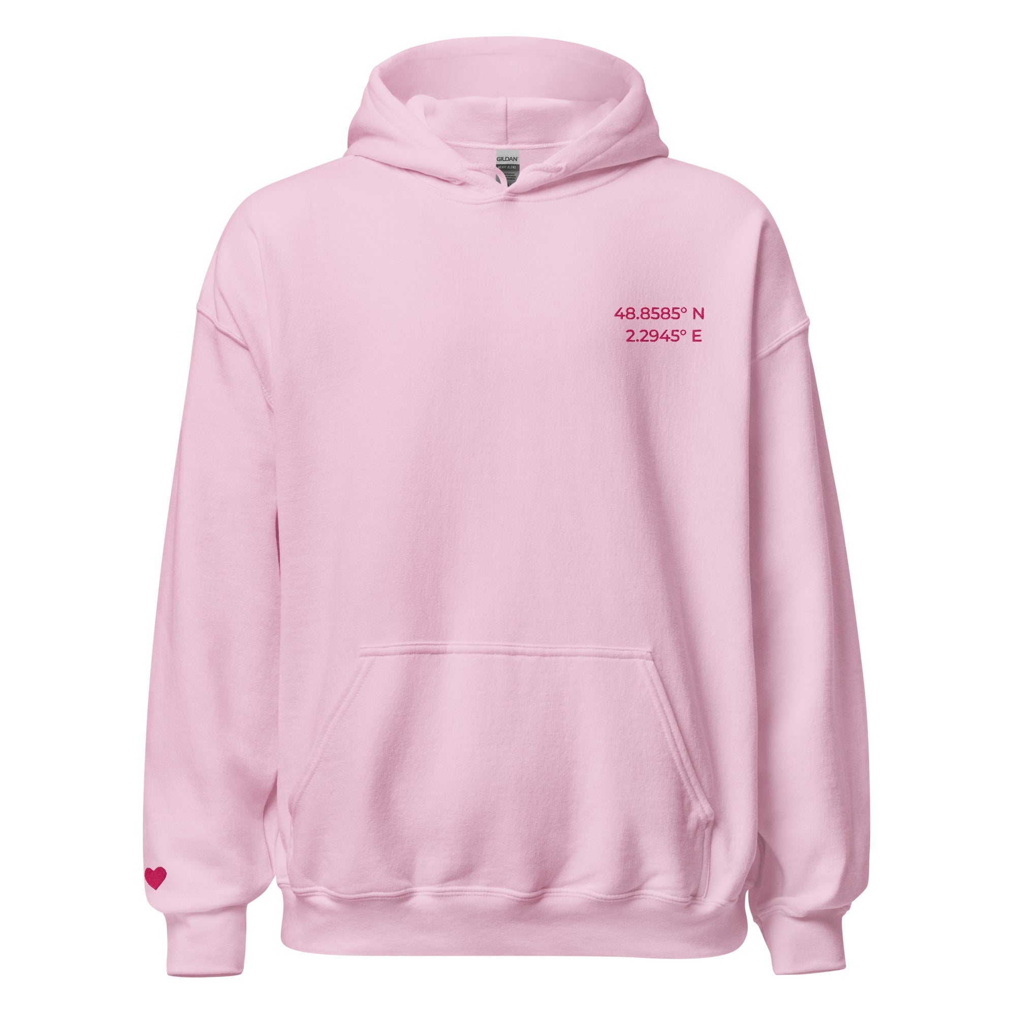 Coordinates Unisex Hoodie