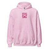 Spooky Season Pumpkin & Bat Hoodie – Personalized Embroidered Hoodie, Halloween Fall Gift