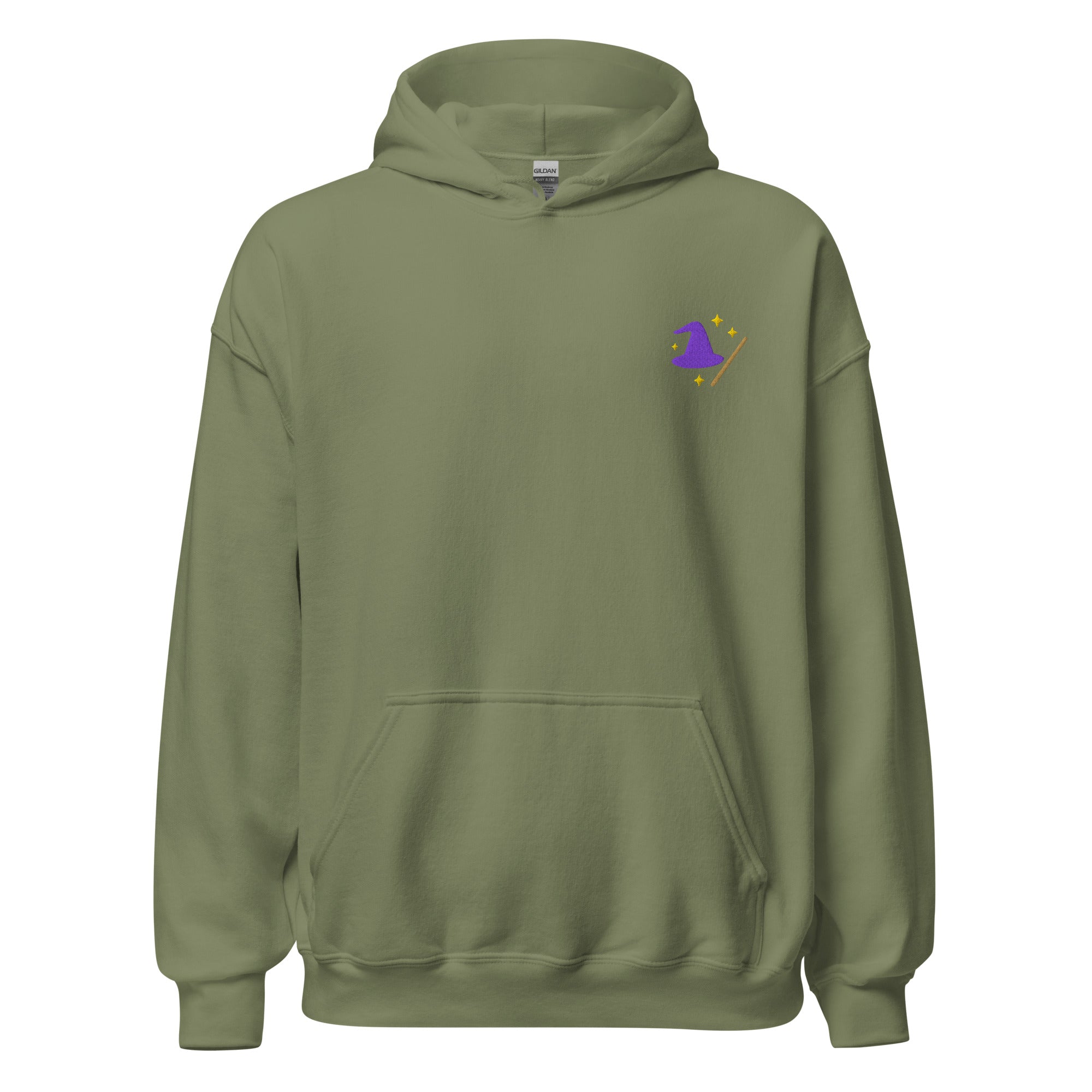 Witch Hat Hoodie – Personalized Embroidered Hoodie, Halloween or Fantasy Gift