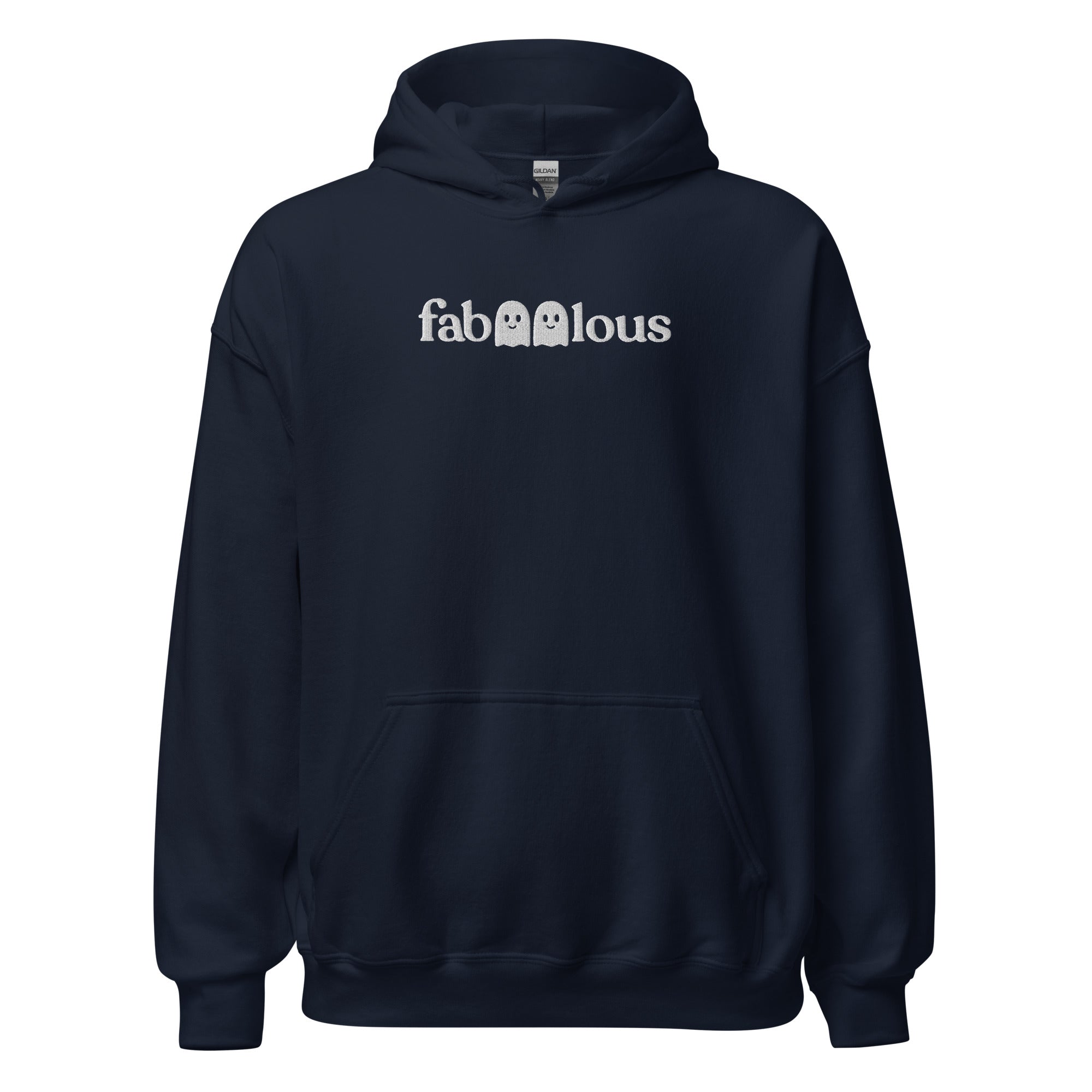 FaBOOlous Ghosts Hoodie - Halloween Personalized Embroidered Hoodie, Spooky Gift