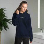 FaBOOlous Ghost Hoodie – Embroidered Halloween Hoodie, Spooky Season Gift