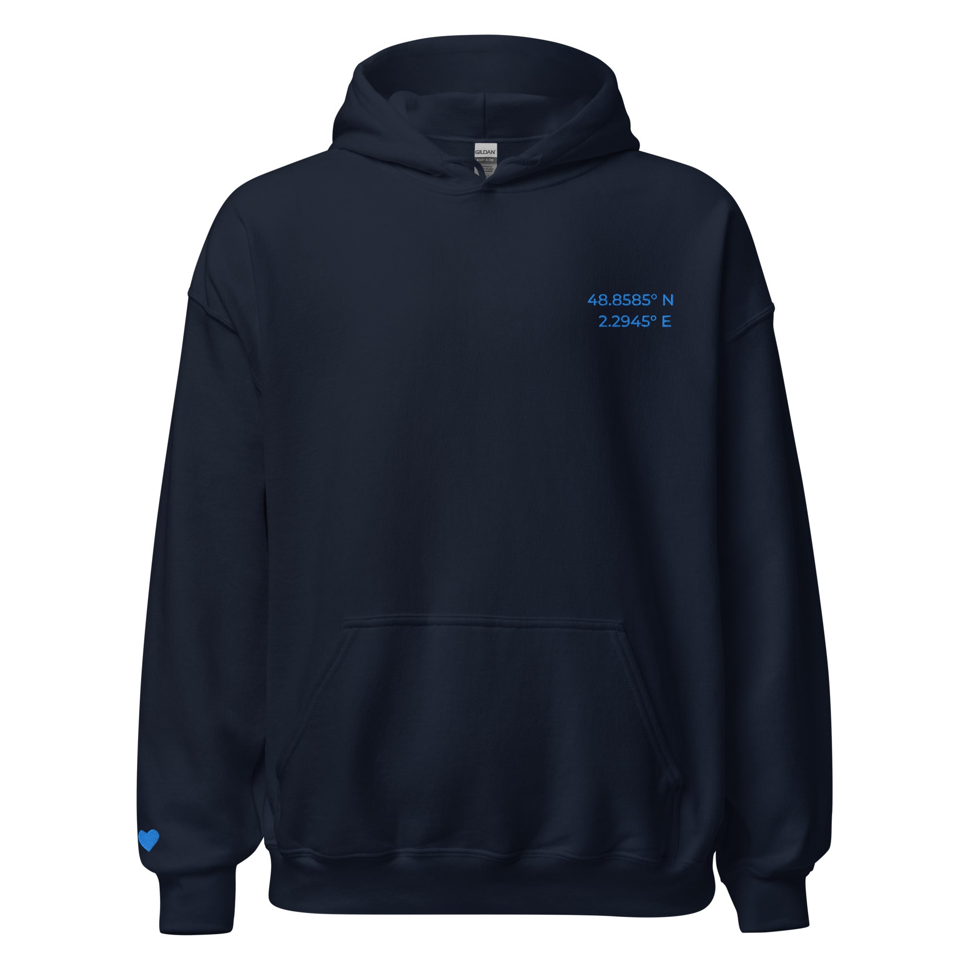 Coordinates Unisex Hoodie