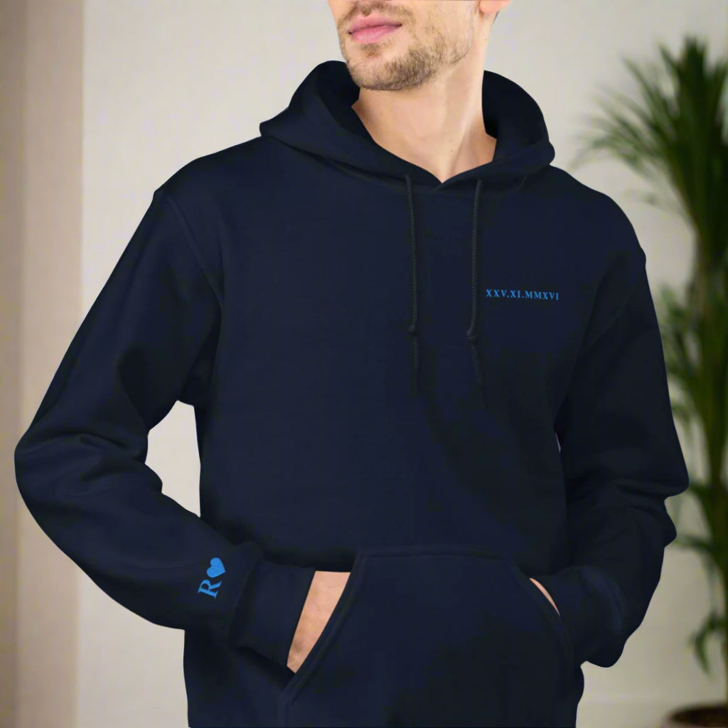 Roman Numerals Unisex Hoodie
