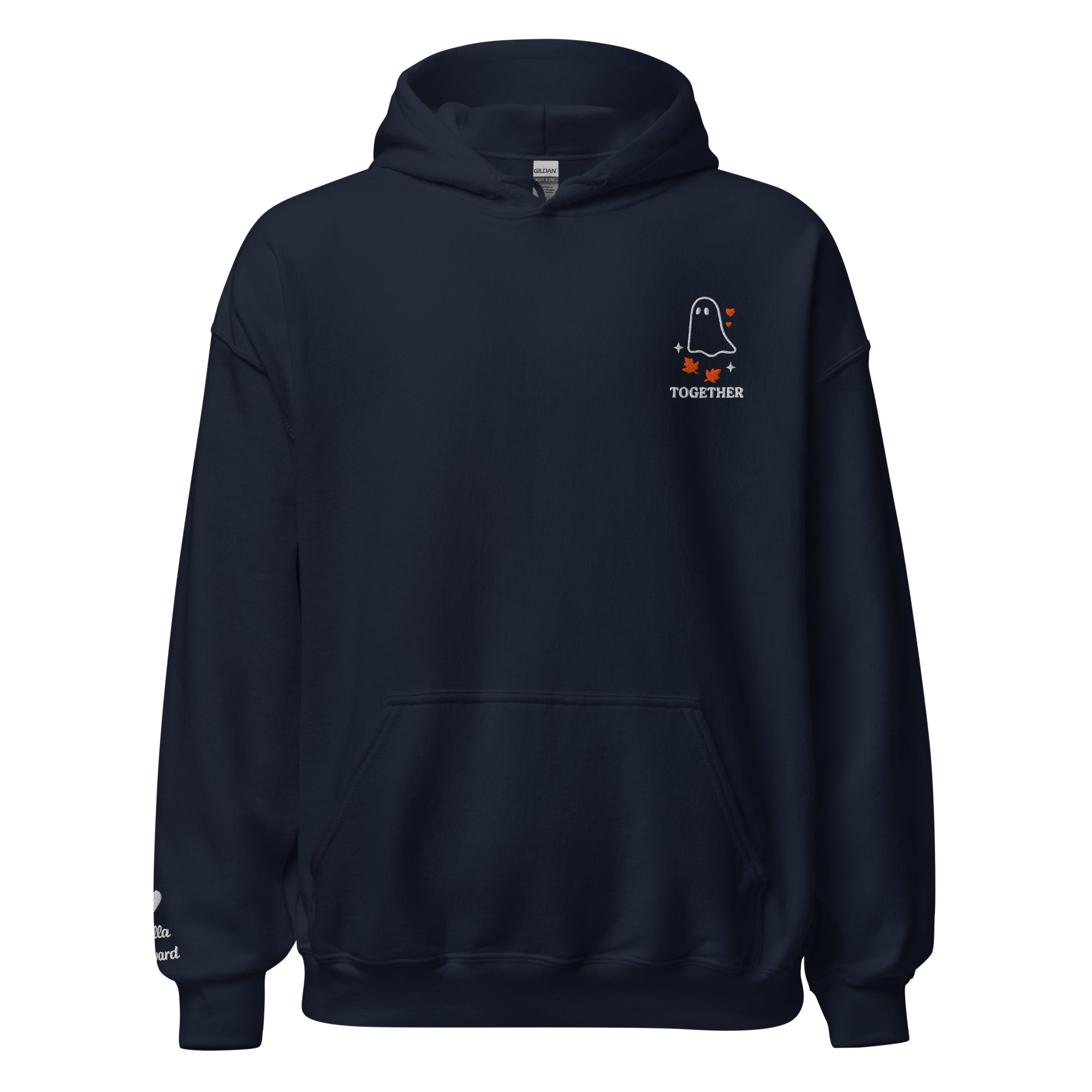 We Haunt Together Matching Hoodies – Personalized Embroidered Hoodie, Halloween Couples or Friend Gift