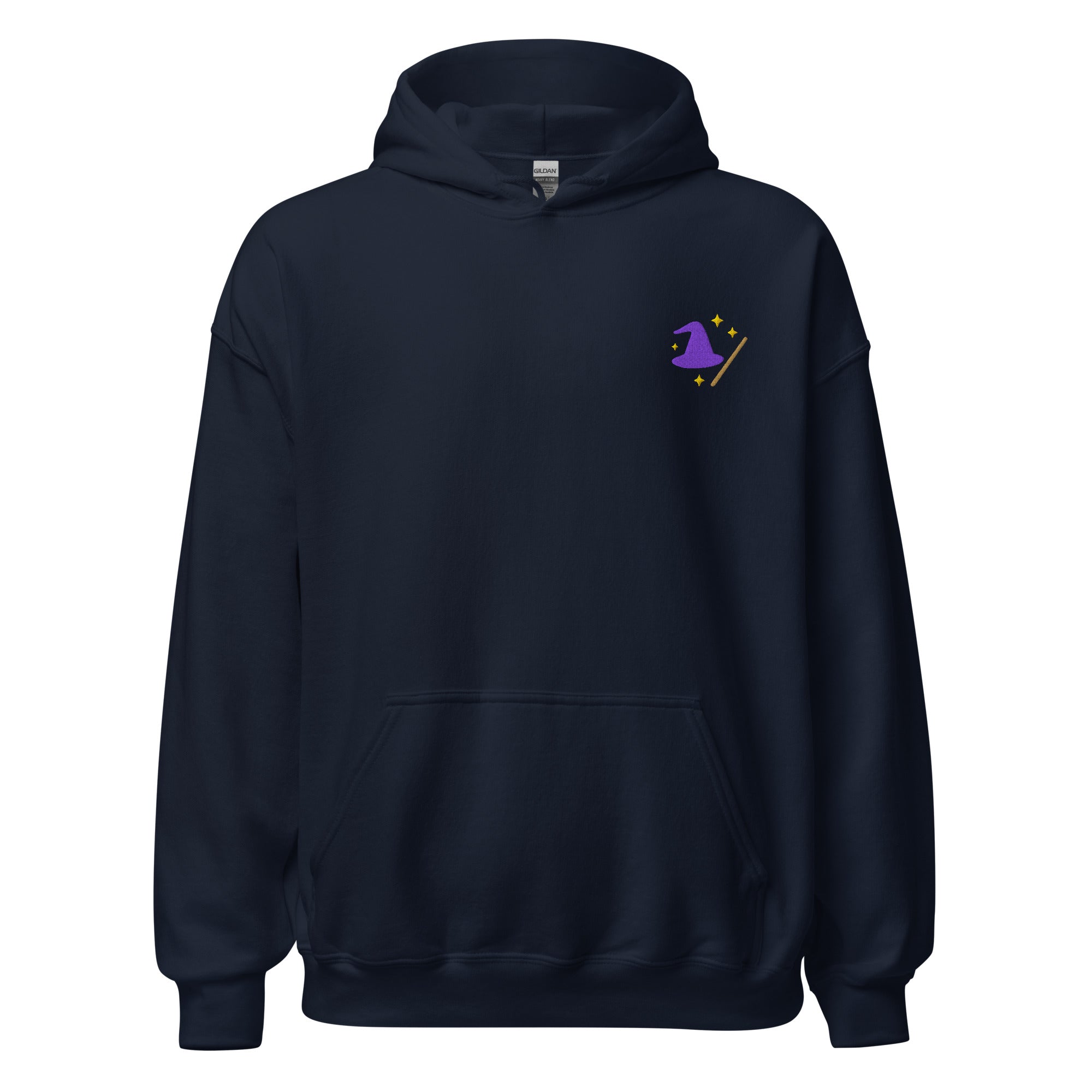 Witch Hat Hoodie – Personalized Embroidered Hoodie, Halloween or Fantasy Gift