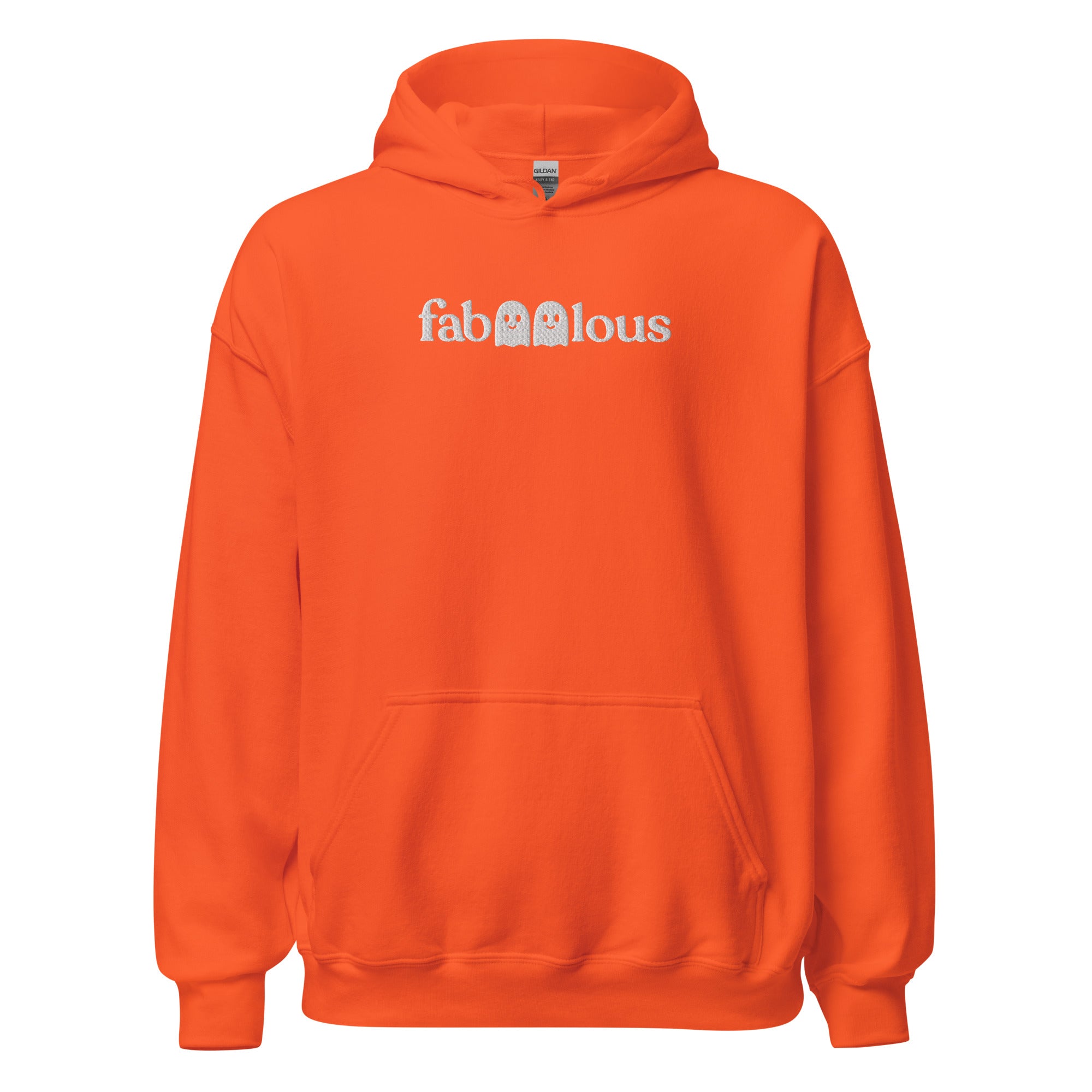 FaBOOlous Ghosts Hoodie - Halloween Personalized Embroidered Hoodie, Spooky Gift