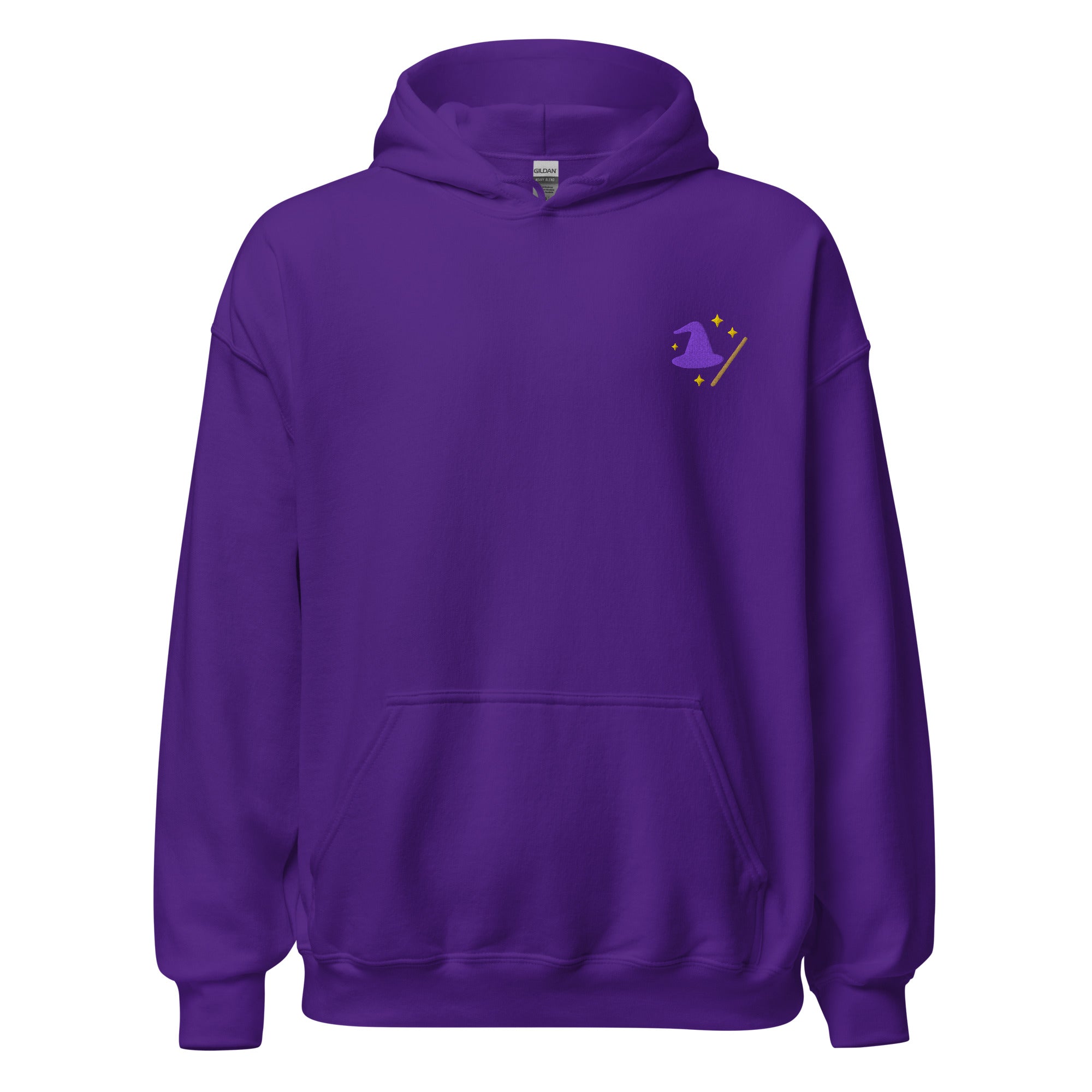 Witch Hat Hoodie – Personalized Embroidered Hoodie, Halloween or Fantasy Gift