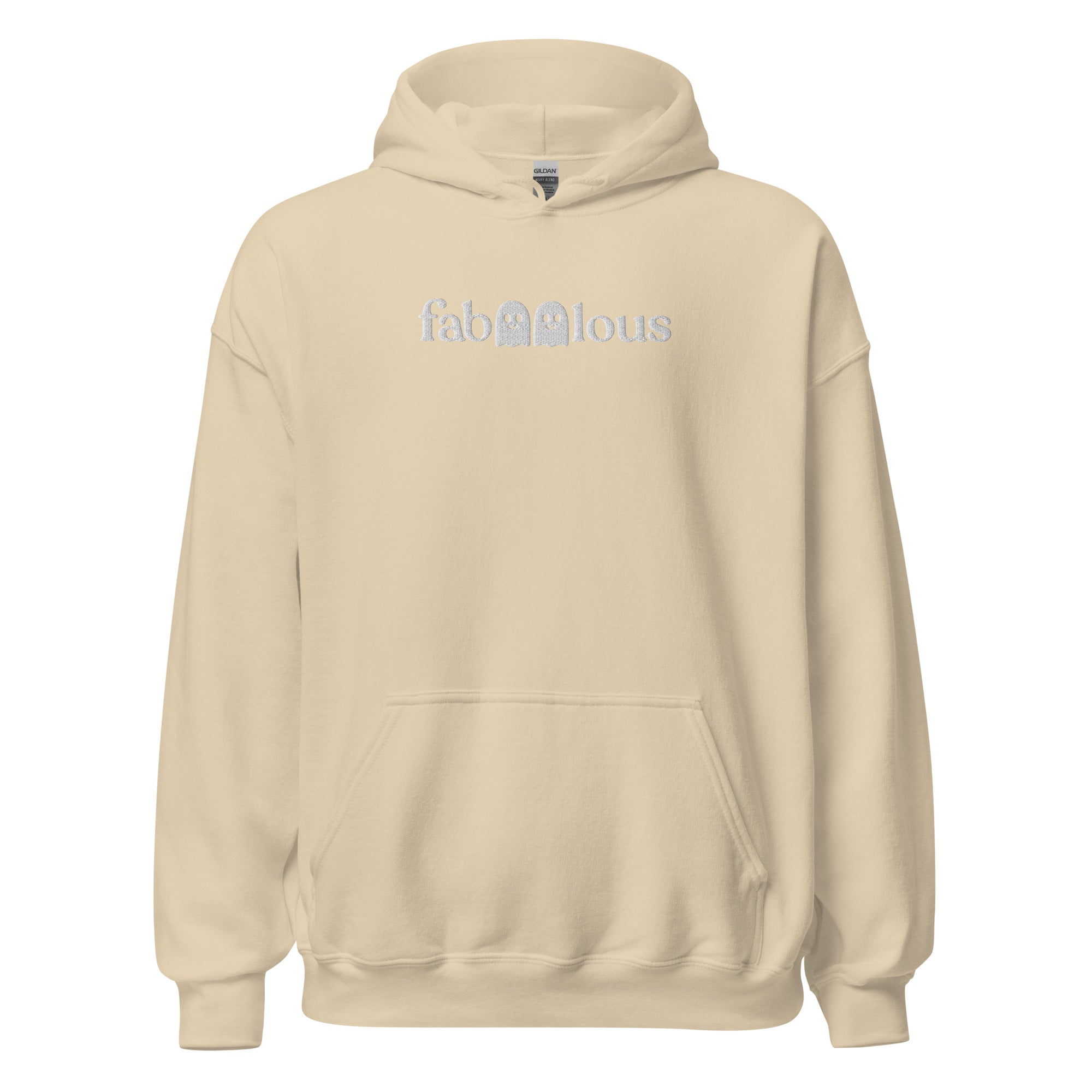 FaBOOlous Ghosts Hoodie - Halloween Personalized Embroidered Hoodie, Spooky Gift