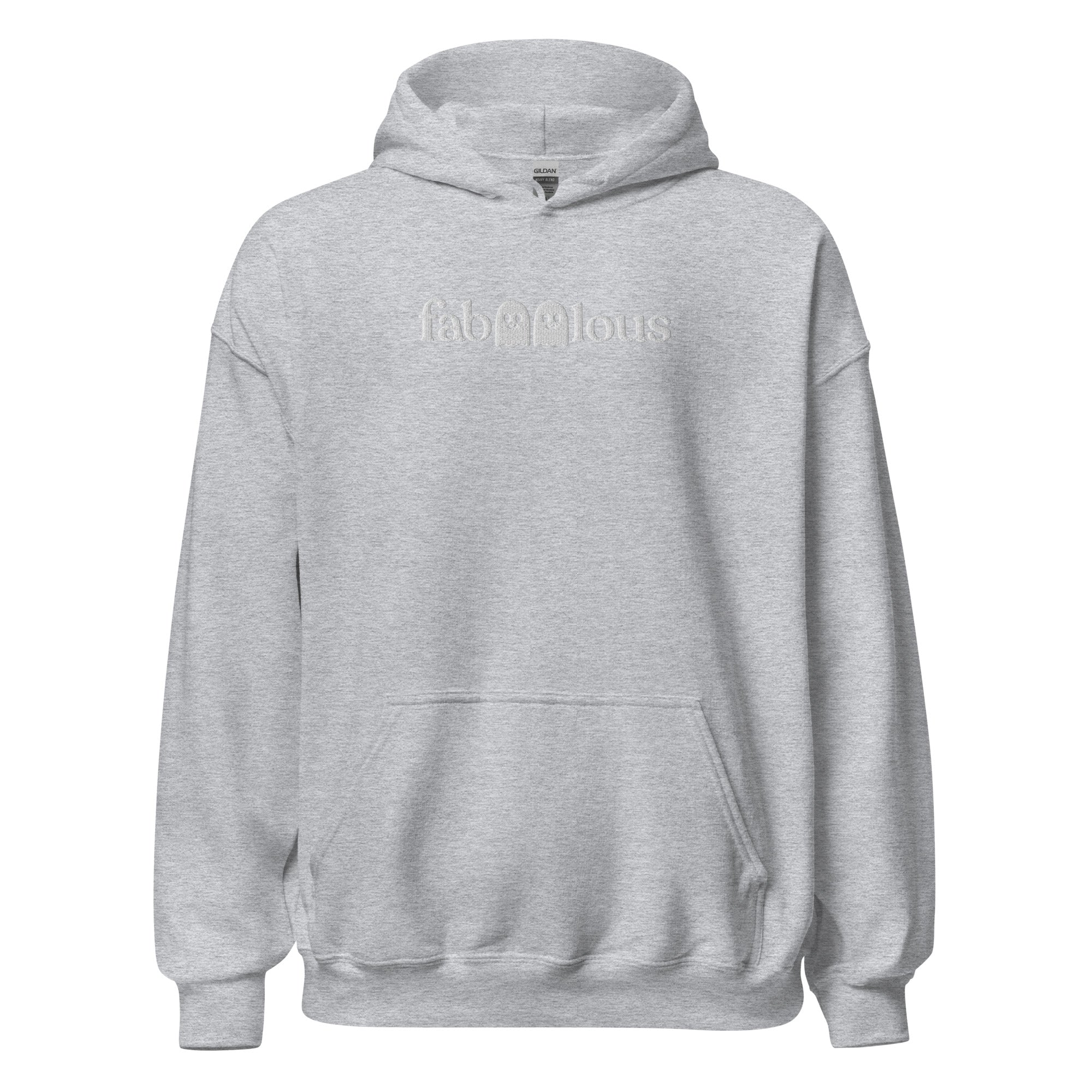 FaBOOlous Ghosts Hoodie - Halloween Personalized Embroidered Hoodie, Spooky Gift
