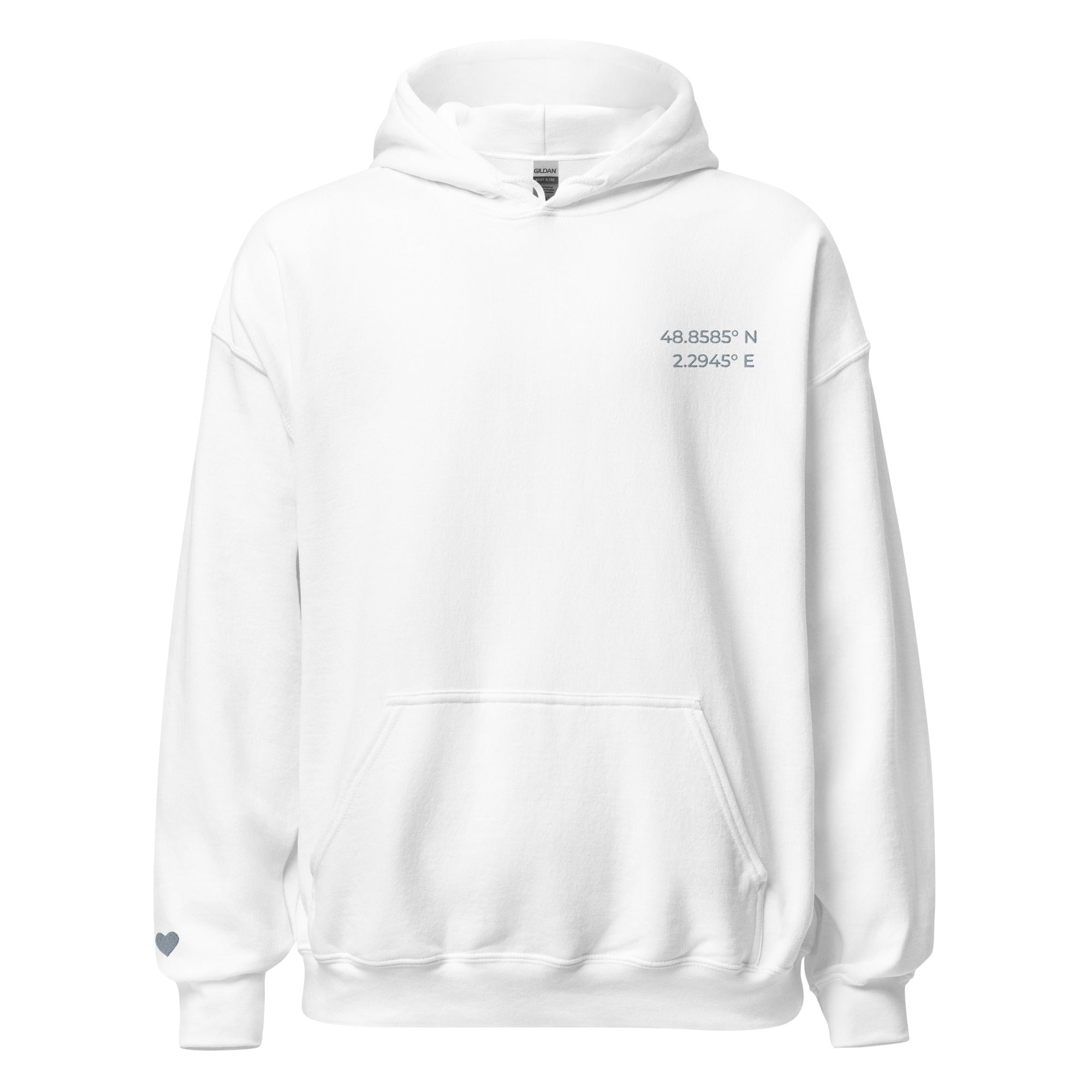 Coordinates Unisex Hoodie