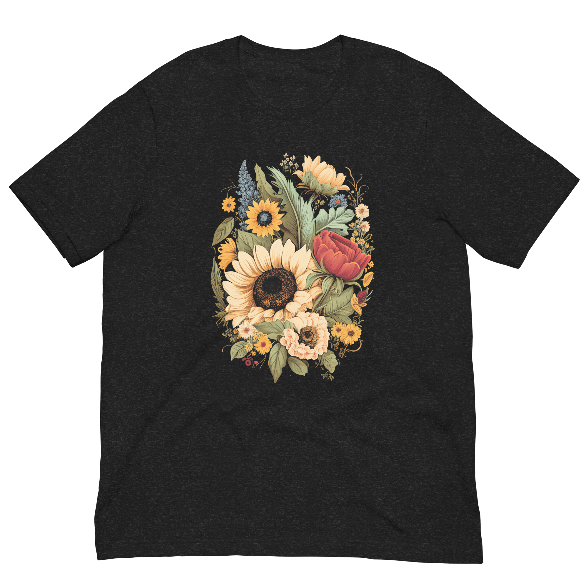 Sunflower & Wildflowers Regular Unisex T-Shirt