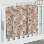 Woodland Animals Baby Swaddle Blanket