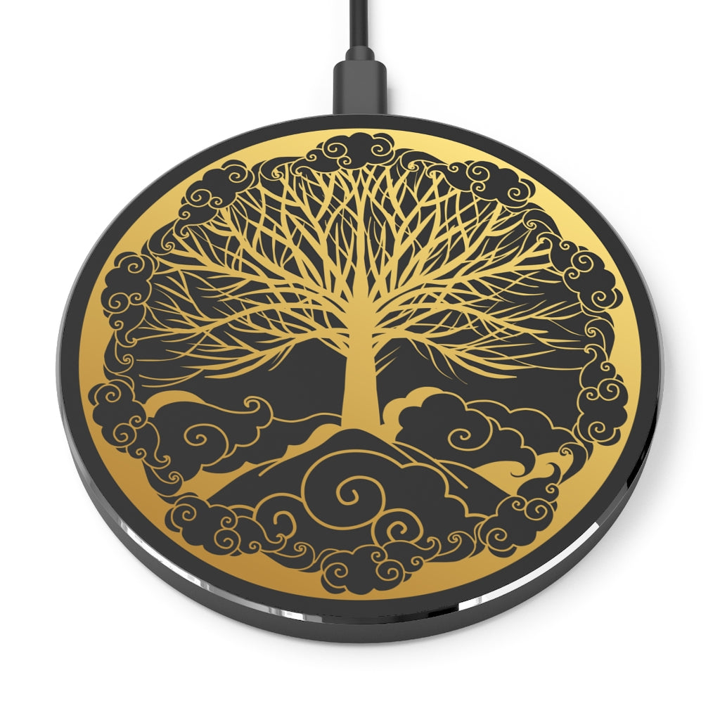 Golden Tree iPhone Wireless Charger