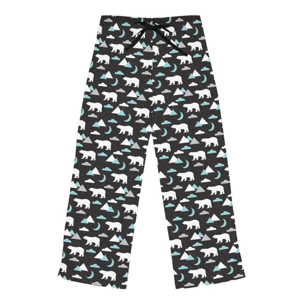 Polar Bear & Moon Women's Pajama Pants