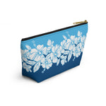 Personalized Aloha Hawaiian Flowers T-Bottom Accessories Pouch