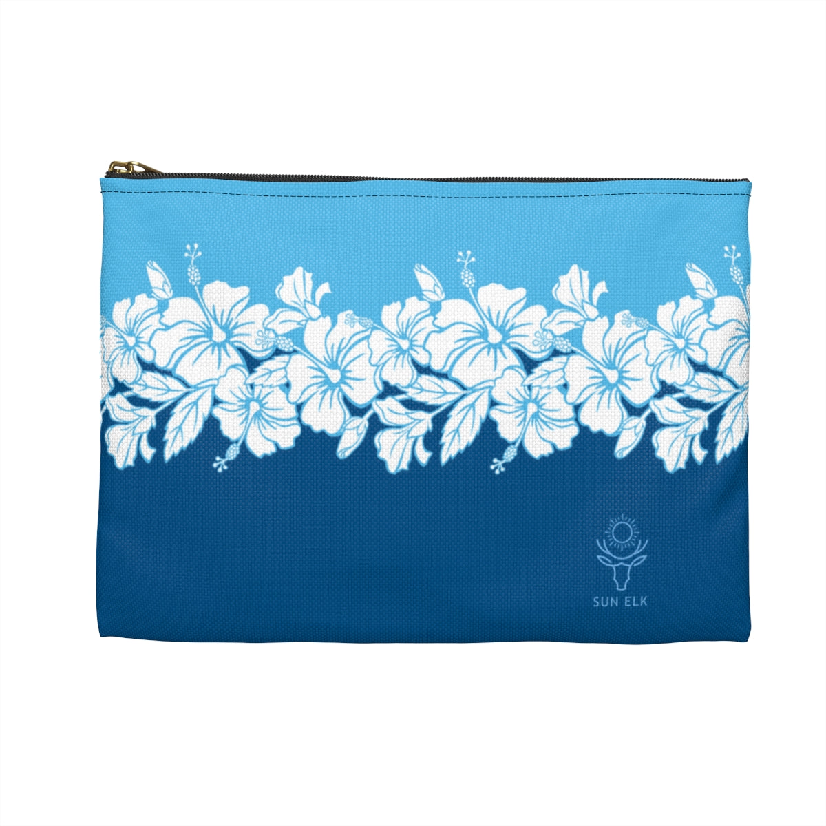 Personalized Aloha Hawaiian Flowers Accessories Pouch