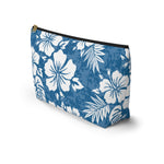 Floral Hawaiian T-Bottom Accessories Pouch