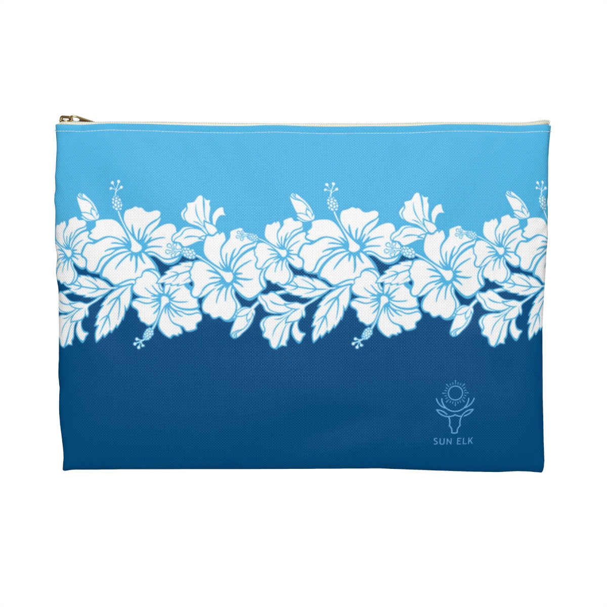 Personalized Aloha Hawaiian Flowers Accessories Pouch