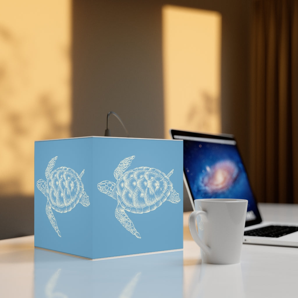 Personalized Sea Turtle Light Cube Lamp (US | EU Plug)