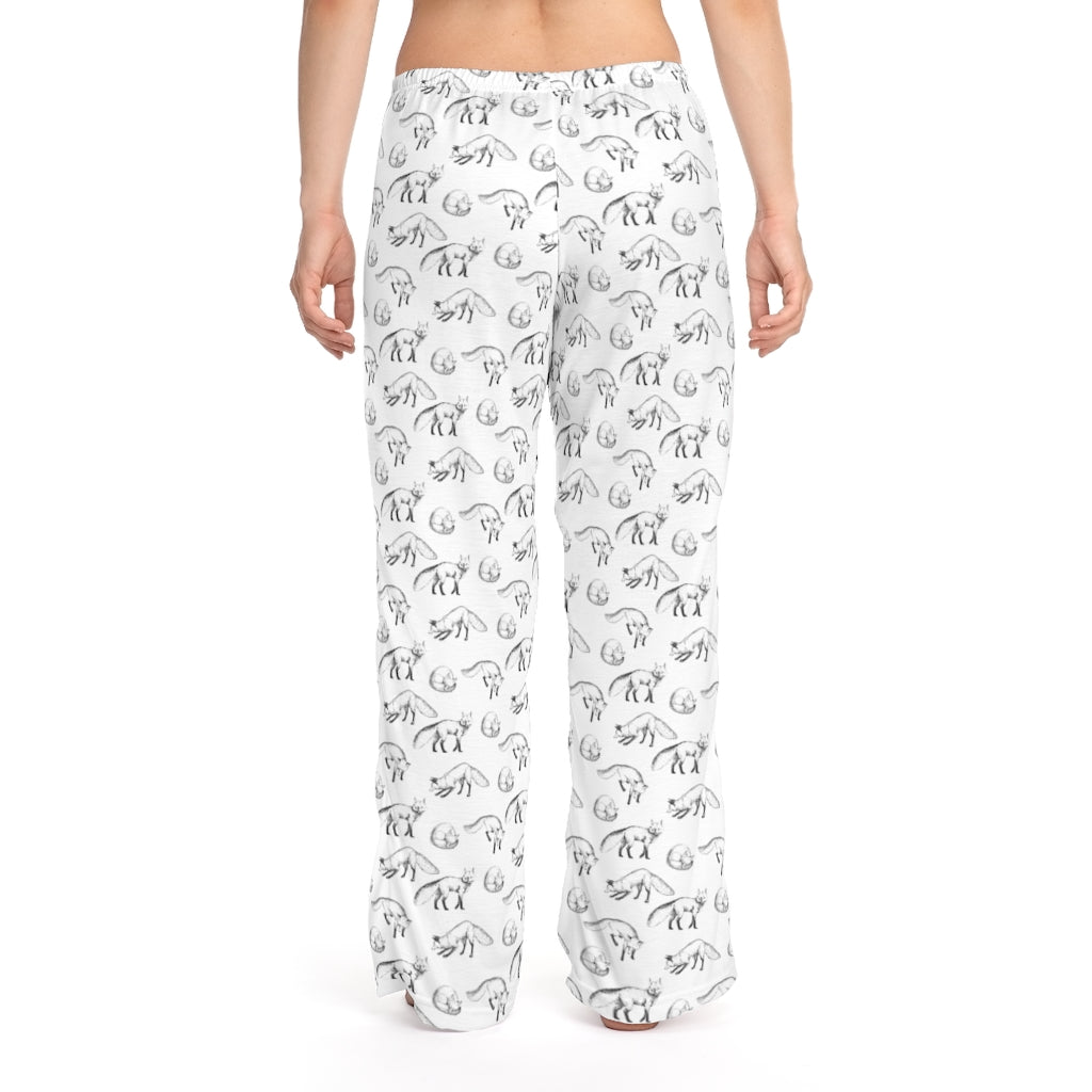 Cute Foxes Women's Pajama Pants